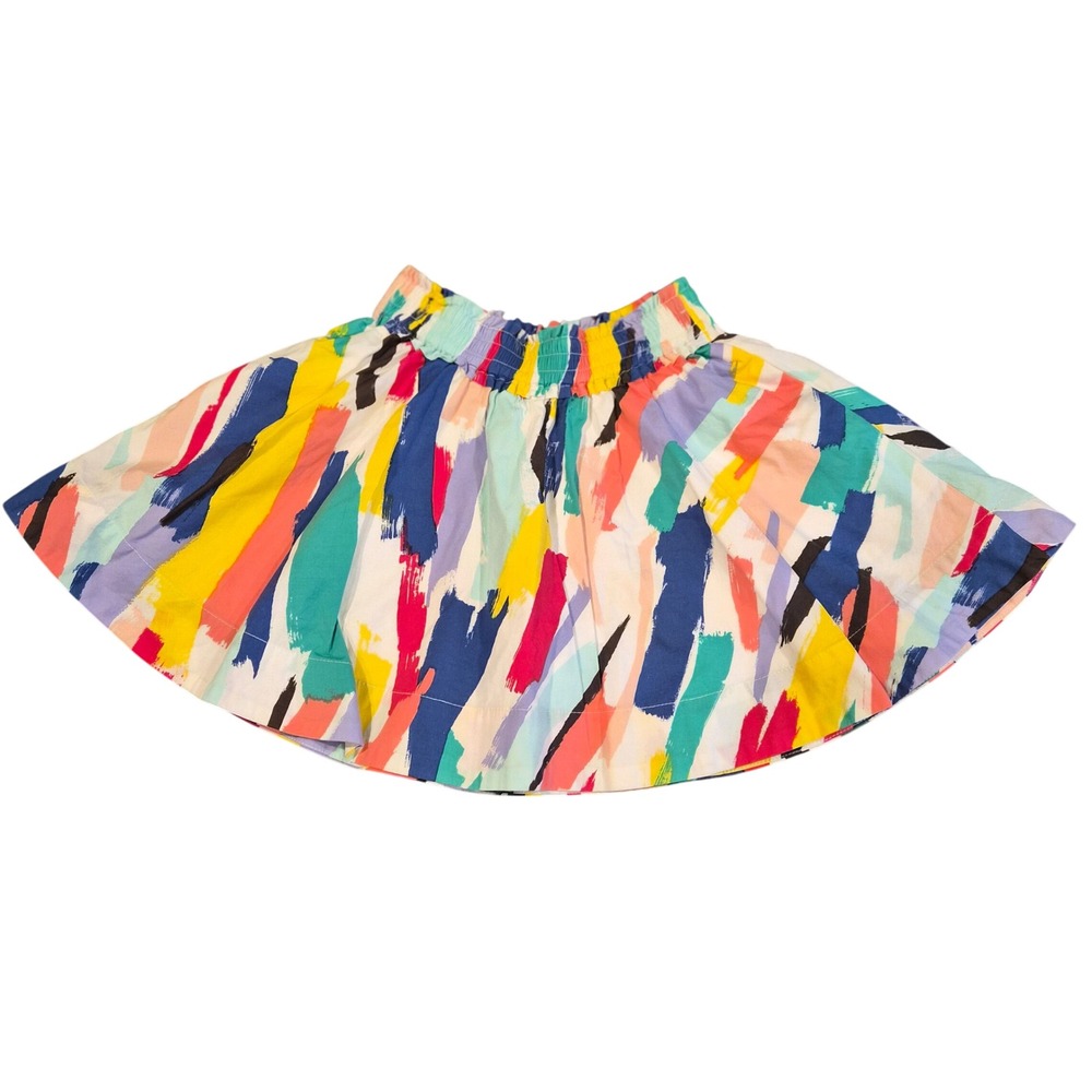 Kate Spade New York Skirt The Rules Paintbrush Stroke Mini Skirt Multi Color 4